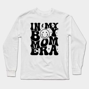 In My Boy Mom Era Shirt, Funny Mothers Day Long Sleeve T-Shirt